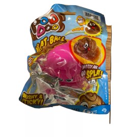 NEW PINK POO DOO SPLAT BALL POOP EMOJI POO SQUISHY STRESS TOY SNAPS BACK 2 SHAPE