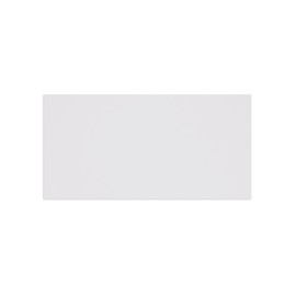 Invero Pack of 100 - DL Size Gummed Wallet Envelopes 80 GSM - Ideal Everyday Use for All Households, Offices and More - 110mm x 220mm - White