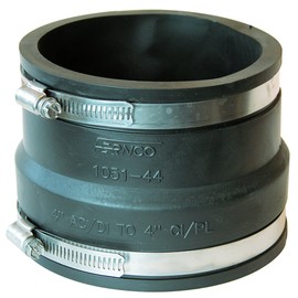 FERNCO P1051-44 4" x 4" Flexible Coupling