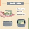 Square Travel Soap Case, Bar Soap Holder for Dr Squatch,