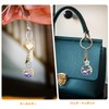 CALLARON Keychain Ring, Mt. Fuji Cherry Blossom Amulet, Stylish, Set