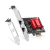 Binardat Adaptador de red Gigabit PCIe de 2 puertos, driver
