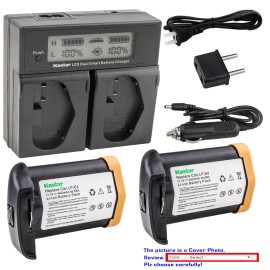Kastar LP-E4 LPE4 Battery Charger for Canon EOS-1D C EOS-1D EOS-1Ds Mark III IV - 1 Battery