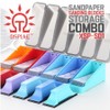 DSPIAE: COMBO Adhesive Sandpaper - Sanding Blocks - Storage Cases