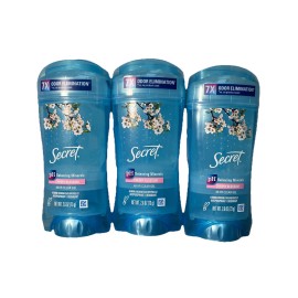 Secret 3x  Secret Ph Balancing Minerals Cherry Blossom Clear Gel Deodorant 2.6oz