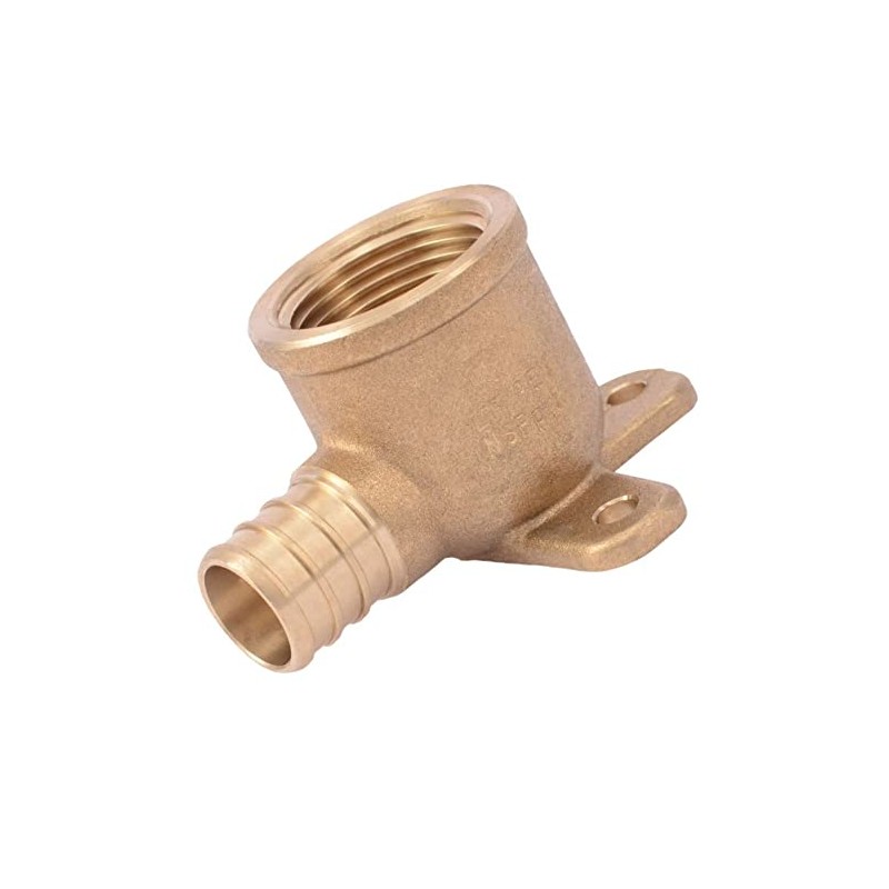 3/4 x 1/2 PEX Female NPT Threaded Drop Ear Elbow