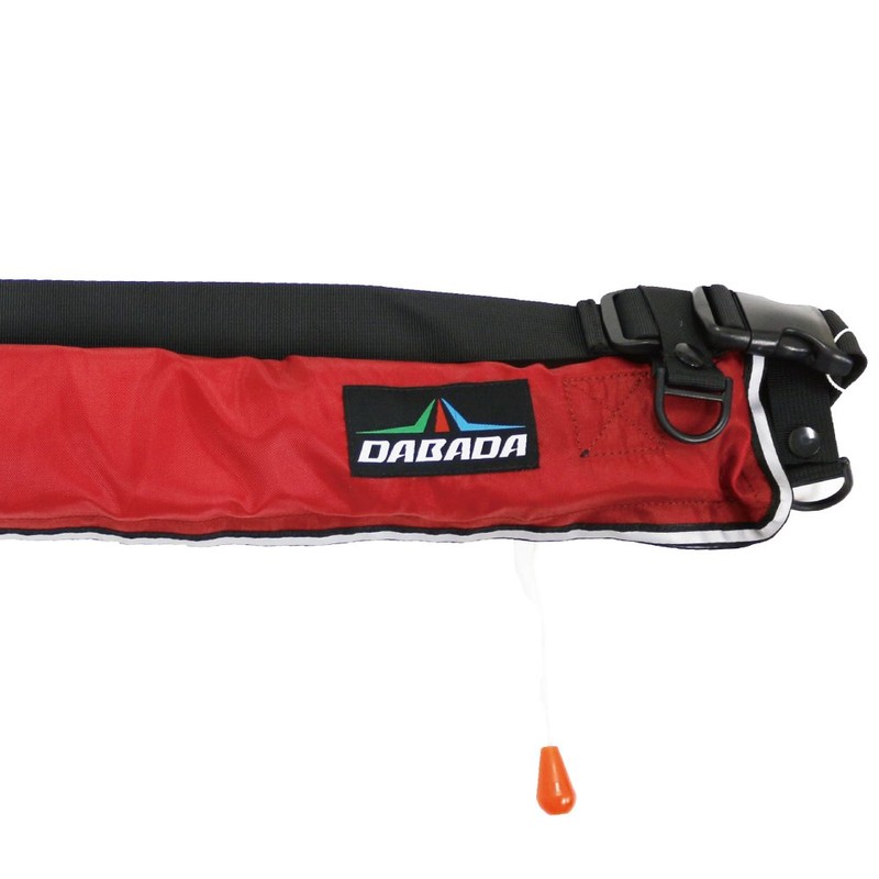 DABADA Life Jacket, Inflatable Belt-Type Life Vest, Unisex, One Size