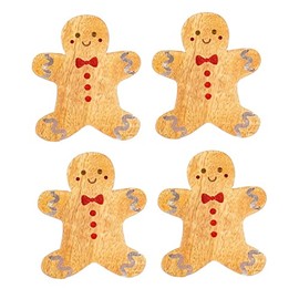 Sass & Belle Gingerbread Coaster - Set of 4