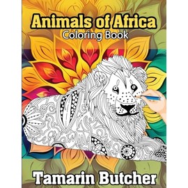 Animals of Africa Coloring Book (Tamarin's Toybox Coloring Books)