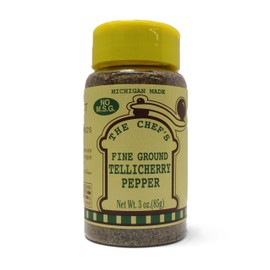 Fine Ground Tellicherry Pepper-3 oz-Small Bottle