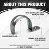 DOJA Industrial Impact Nail Cable and Pipe Mounting Clamp 22