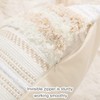 decorUhome Boho Khaki Cushion Covers 45x45cm Set of 2, Decorative
