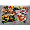KUHN RIKON Colori+ Serrated Blade with Blade Guard Non-Stick Stainless