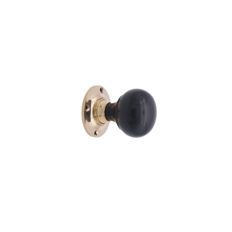 Infinity Decor Victorian Style Solid Natural Ebony & Rosewood Mortice