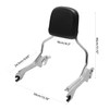 TCMT Standard Sissy Bar Upright Backrest Fit For Harley Fat