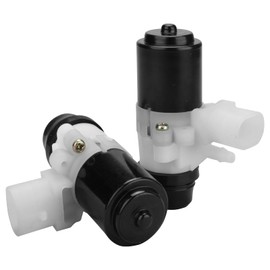 Showingo Truck Windshield Wiper Washer Fluid Pump 104307 HLK7046 Replacement for Kenworth T680 T880 and Peterbilt 320 330 335 340 357 362 365 367 378 382 384 385 386 387 388 389 579 （2 PC）