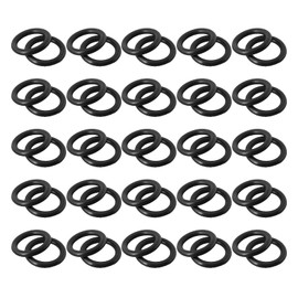 50-Pack O-Ring Kit for 3-3/4" Action Figure Waist Bands Professor Foam (Compatible with GI Joe/Cobra Models)