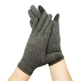 Khers Spring Finger Supporter, Heberden Knots, Bouchard Knots, Finger Supporter, Inner Gloves, Compression Gloves, (L)