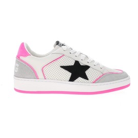 VINTAGE HAVANA Womens Delma 2 Perforated Slip On Sneakers Shoes Casual - Pink, White - Size 8 B