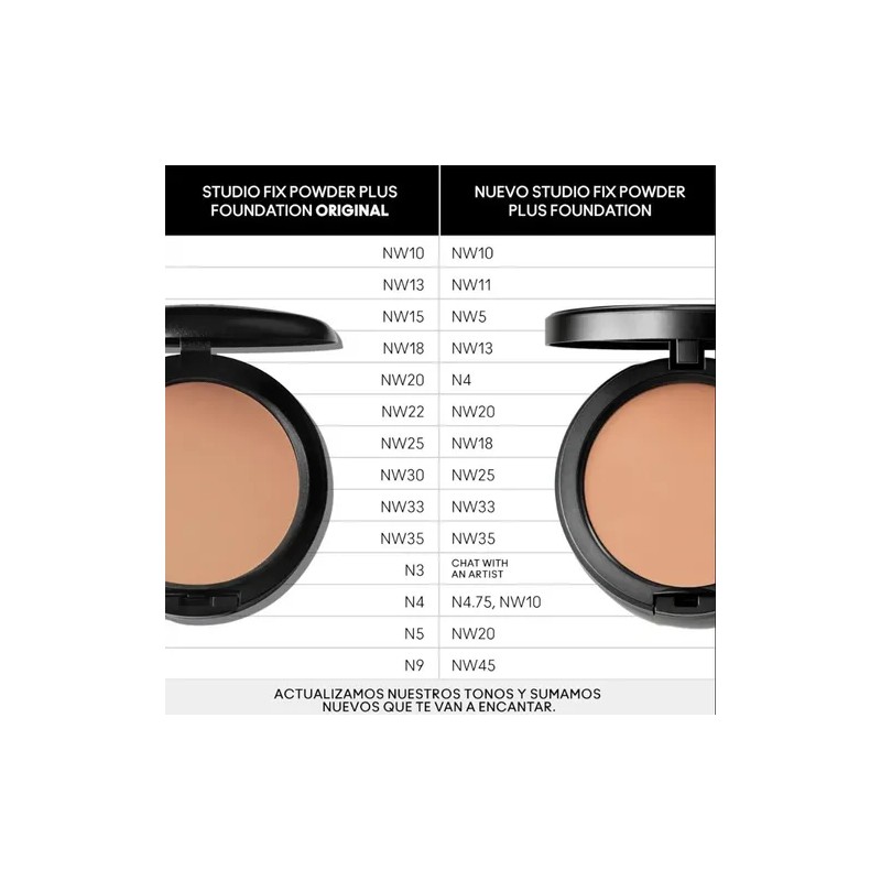 Base en Polvo MAC Studio Fix Powder Plus | N5