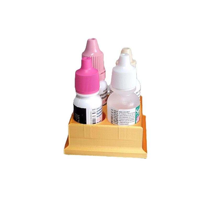 Znet3D Znet3D Eye Drop Bottles Organizer & Storage C 4-Slot