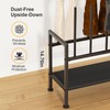 DIMJ Free Standing Shoe Racks - 3-Tier Boot Rack, Black