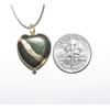 Kintsugi Petite Pyrite Broken Heart Mended with 23k Gold, Cord