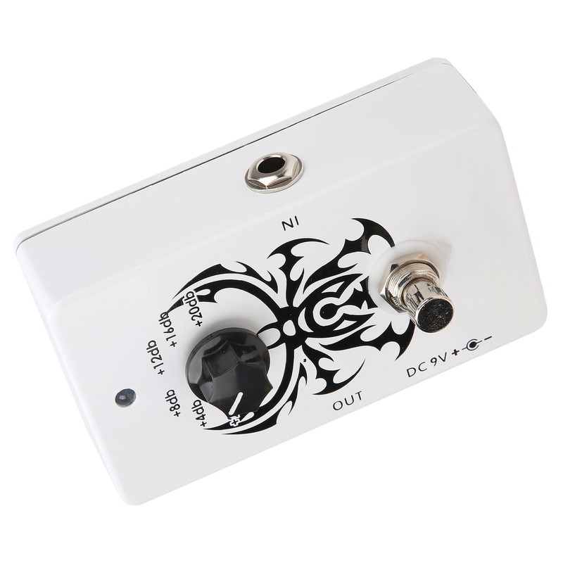 Guitar Effect Pedal Boost True Bypass Adjustable Portable Instrument Accessory