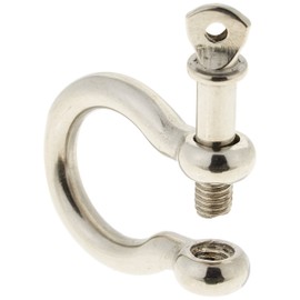 Himejiya Stainless Steel Otafuku Shackle #6 (Calling, 0.2 inch (6 mm)
