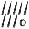 lasuroa 8pcs Solar Light Replacement Stakes, 5.31x0.78 Inch Outdoor Lighting