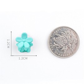 Kingsie Mini Hairpin Flower Hair Clip Colorful Cute Hair Accessories Bangs Clip Hair Closure for Girls (Set of 45)