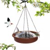 Generic Fuentes De Baño Para Pájaros P Solar, Cuenco De