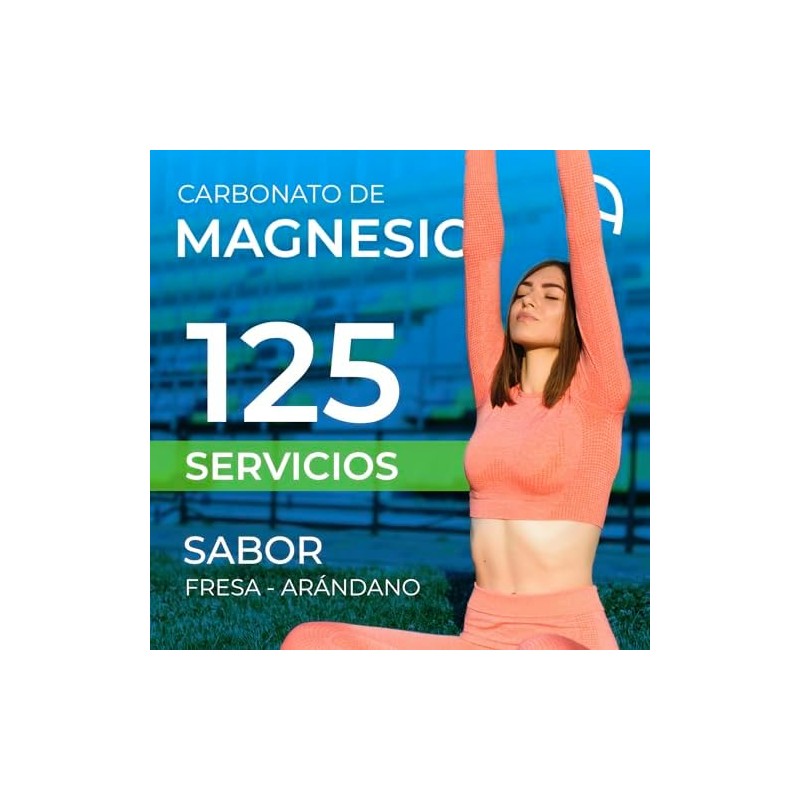 VITO - Magnesio Efervescente Fresa-Arándano - 500 g - 120