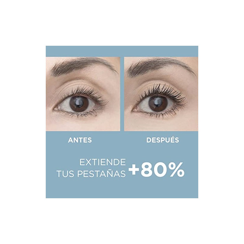 LOral Paris Mascara de Pestaas a Prueba de Agua Double