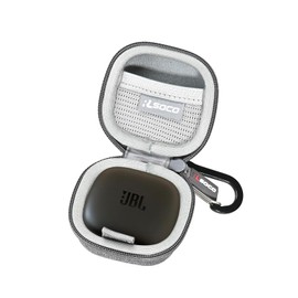 RLSOCO Case for JBL Live Pro 2 TWS/Wave Flex/Tune 225 TWS/Vibe Flex/Live Pro+ TWS True Wireless In-Ear Headphones - Grey (Bag Only)