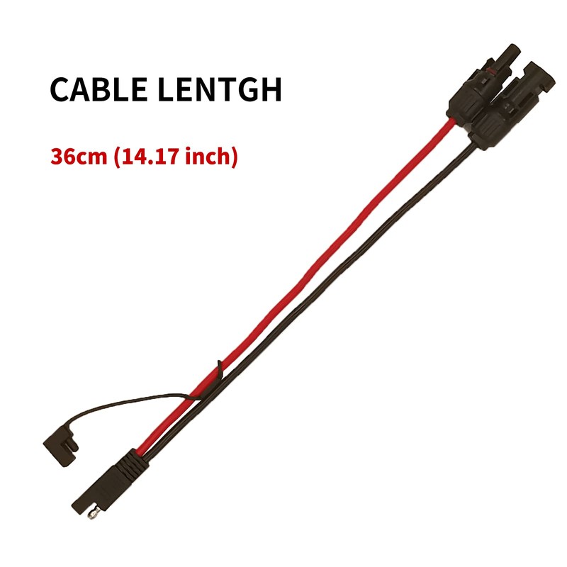 10 AWG SAE to Solar Panel Adapter, RV Solar Panel