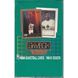 1990-91 Skybox Basketball Cards Series 2 Box