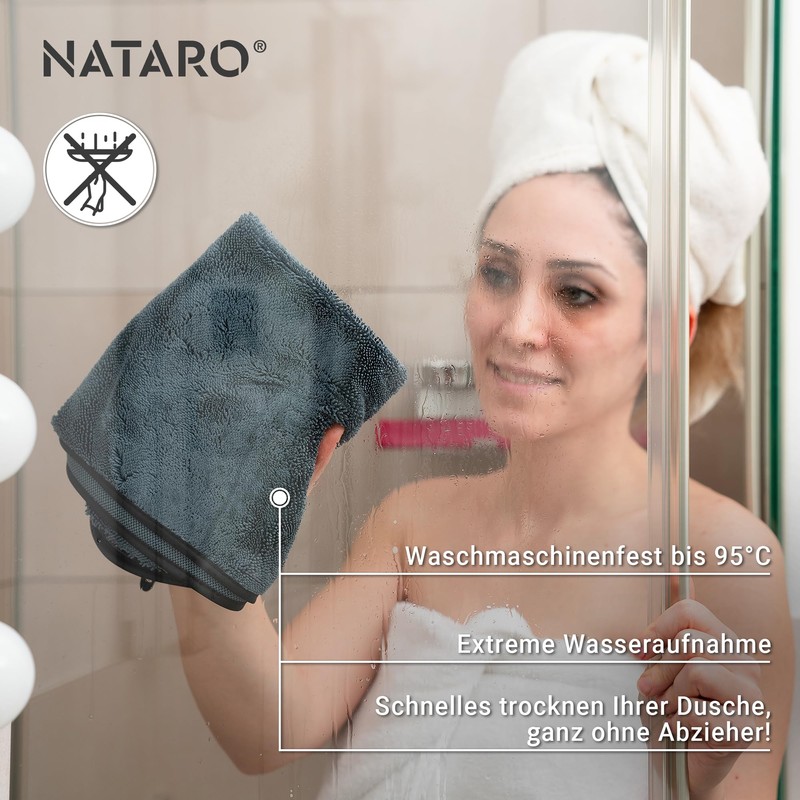 NATARO® Pack of 2 Dry It Premium Drying Cloth -