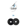 EVAYP 2 x activated carbon filters for kitchen hoods, cooker
