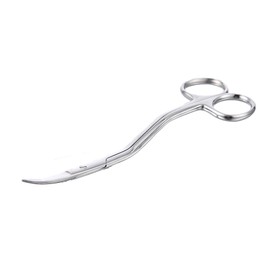 Therwen 6 Inch Curved Embroidery Scissors, Double Curved Scissors Stainless Steel for Machine Embroidery, Fabric Stitches, Sewing & Crafting, Comfortable & reliable & Easy to Use