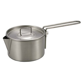 キャプテンスタッグ バーベキュー用 鍋 チタン製ケットルクッカー900ml M-9082M-9082