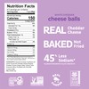 Heirloom White Cheddar Cheese Balls by Pipcorn - 4.5oz 6pk