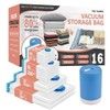 16 Pack Travel Vacuum Storage Bags with Rechargeable Wireless Electric