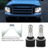 2pcs 880 899 6000K White 50W LED Headlight Bulbs Fog