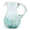 HANDMADE CON AMOR – 80 oz Hand Blown Mexican Pitcher