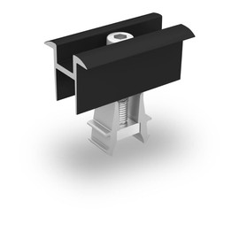 K2 Systems 2003072 Universal Centre Clamp 30-42 mm Black