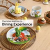 MIAMIO Kids' Farm Dinnerware Set - 3 Pieces, Ceramic, Includes