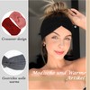 Pack of 4 Women's Winter Knitted Headbands, 1 Size, 4