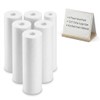 Hemobllo 6pcs White Foam Cylinders 12.5×3.5in – Kid-Safe Polystyrene Craft