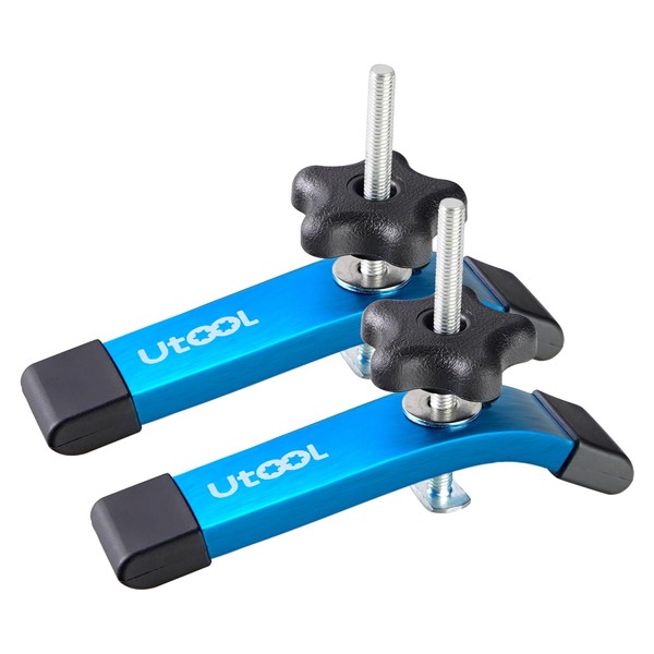 UTOOL 2 Pack T-Track Hold Down Clamps Kit, 6-1/3" L